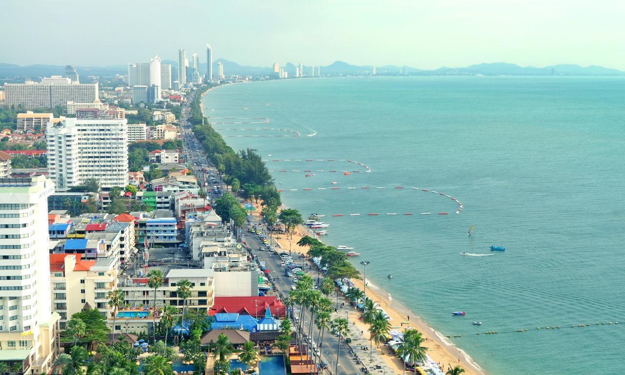 View Talay 1B Pattaya Jomtien Lejlighed Eksteriør billede